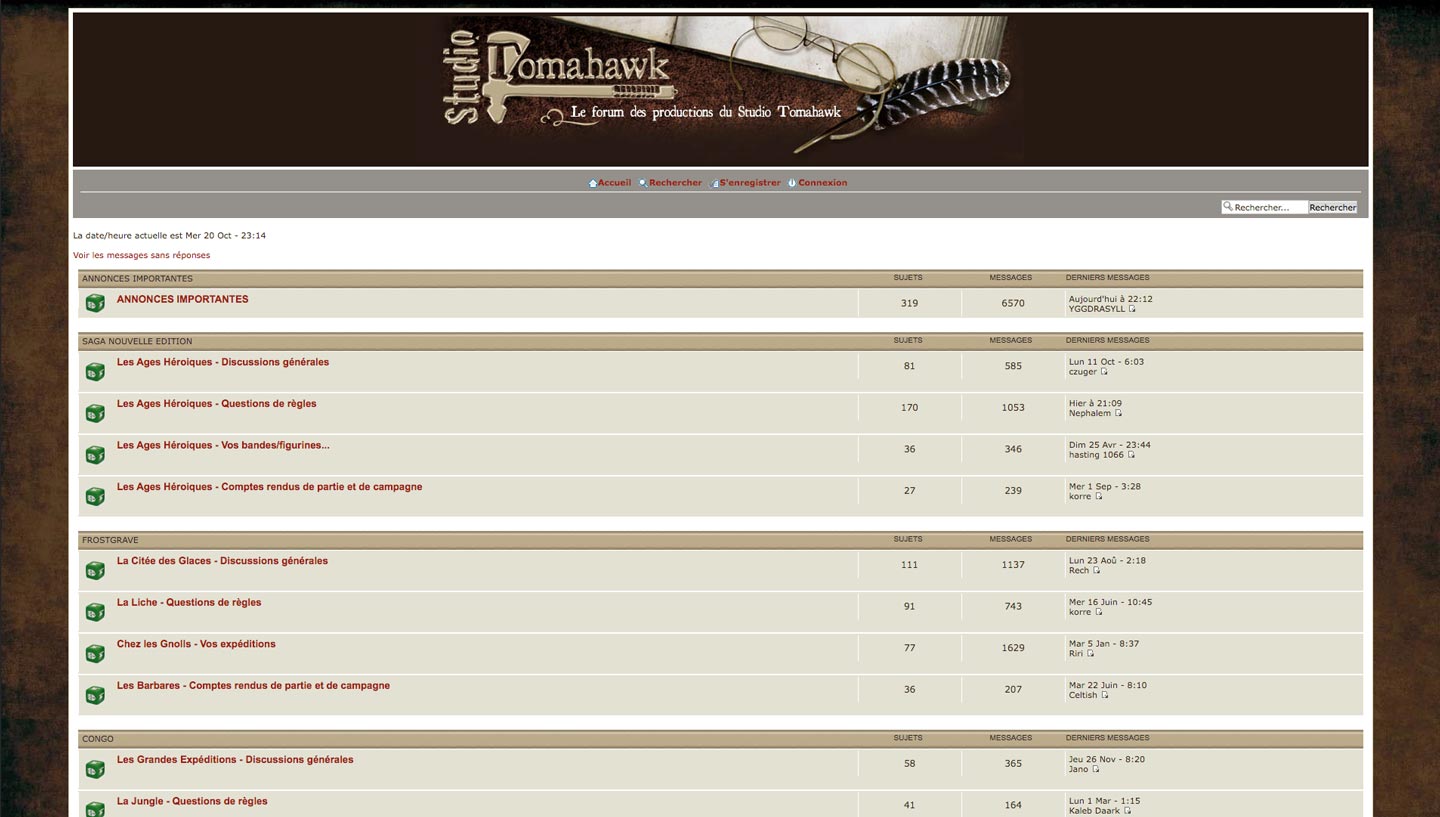 Forum Tomahawk Fr